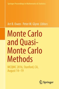 Cover image: Monte Carlo and Quasi-Monte Carlo Methods 9783319914350