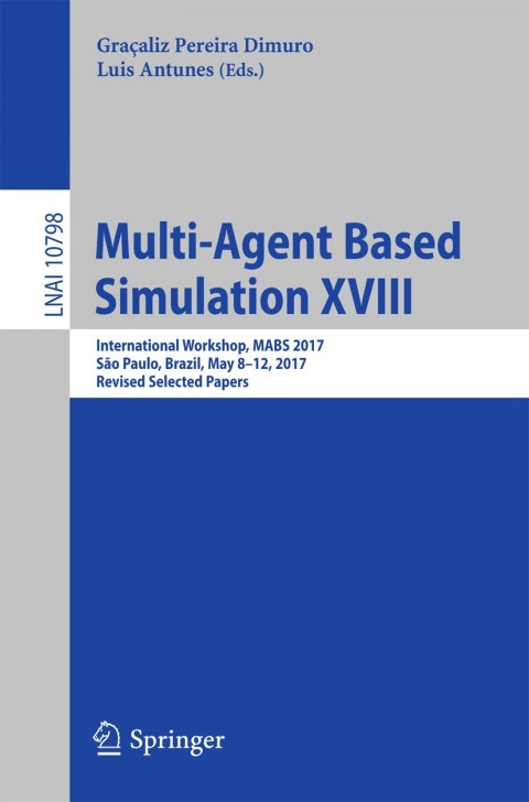 Cover image for book Multi-Agent Based Simulation XVIII