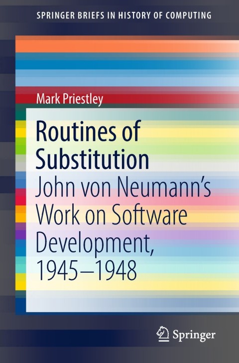 Cover image for book Routines of Substitution