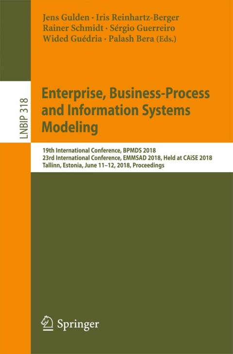 Cover image for book Enterprise, Business-Process and Information Systems Modeling