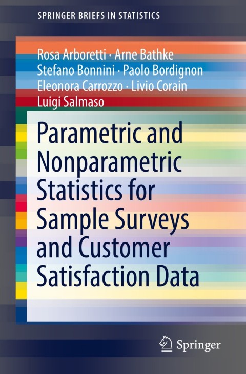 Cover image for book Parametric and Nonparametric Statistics for Sample Surveys and Customer Satisfaction Data