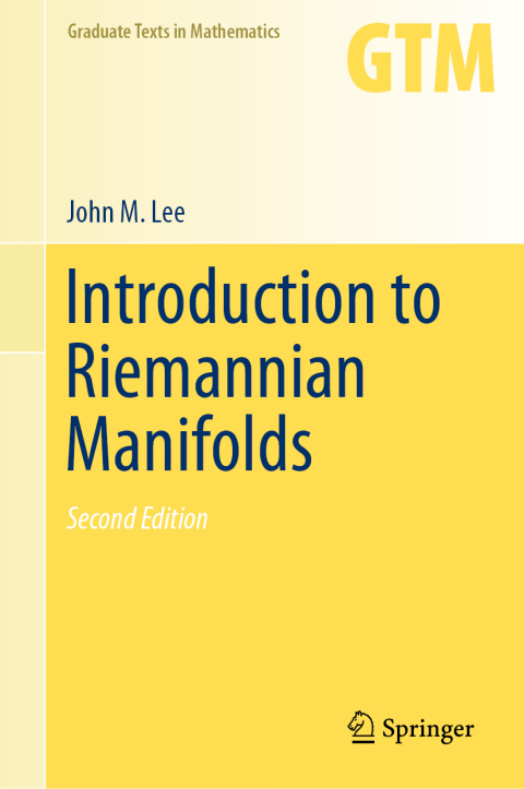 Cover image for book Introduction to Riemannian Manifolds