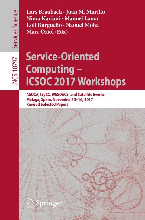 Cover image for book Service-Oriented Computing – ICSOC 2017 Workshops