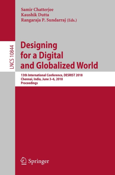 Cover image for book Designing for a Digital and Globalized World