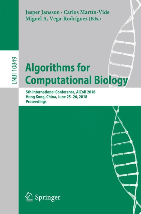 Cover image for book Algorithms for Computational Biology