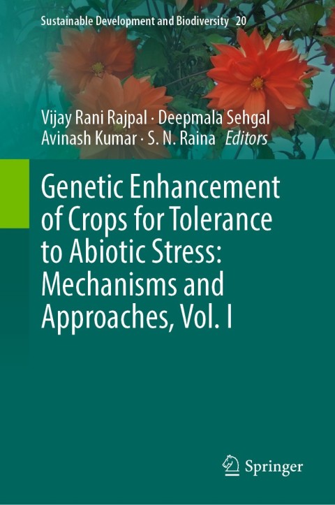 Cover image for book Genetic Enhancement of Crops for Tolerance to Abiotic Stress: Mechanisms and Approaches, Vol. I