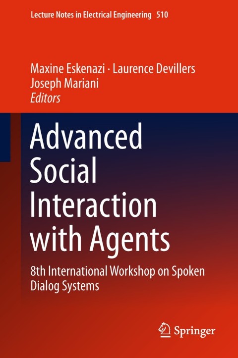 Cover image for book Advanced Social Interaction with Agents
