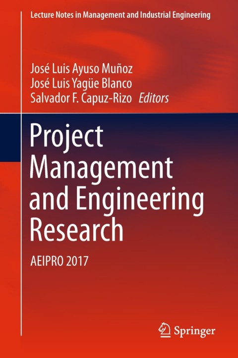 Cover image for book Project Management and Engineering Research