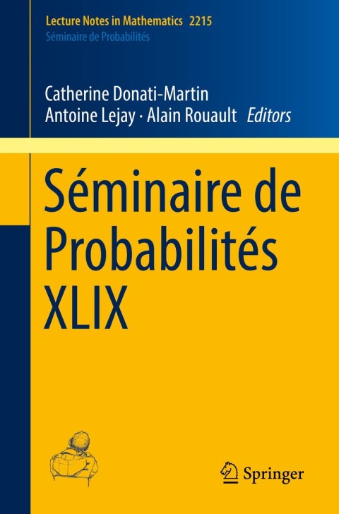 Cover image for book Séminaire de Probabilités XLIX