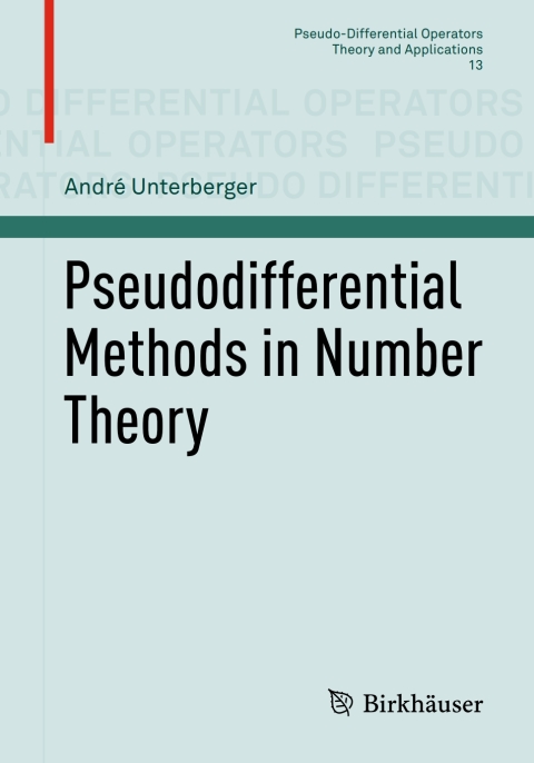 Cover image for book Pseudodifferential Methods in Number Theory