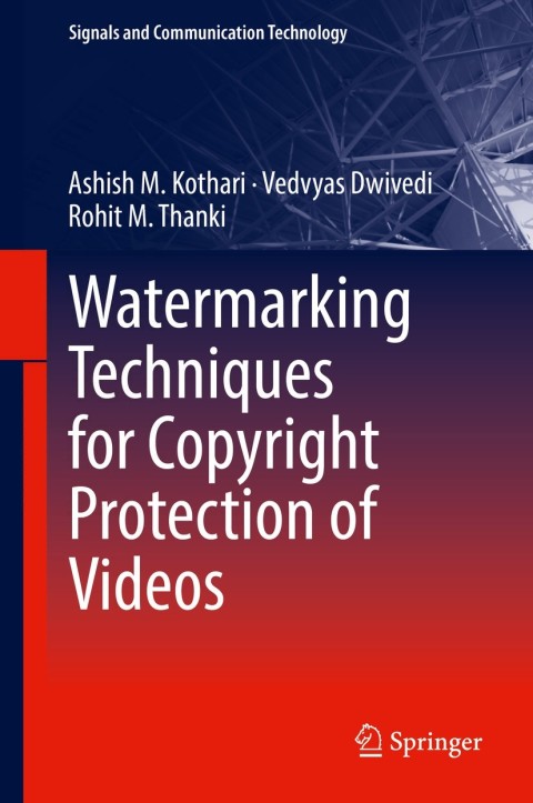 Cover image for book Watermarking Techniques for Copyright Protection of Videos