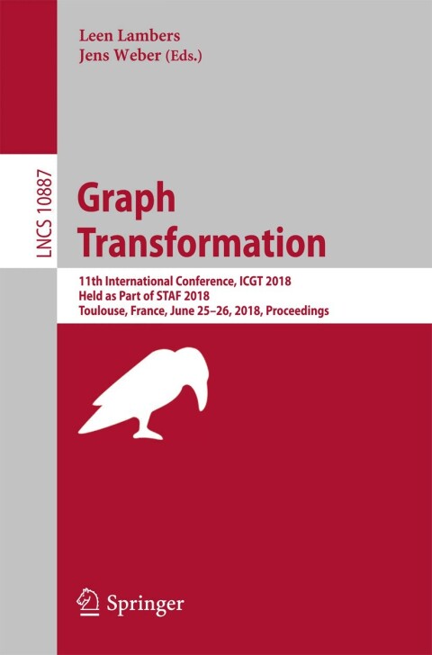 Cover image for book Graph Transformation