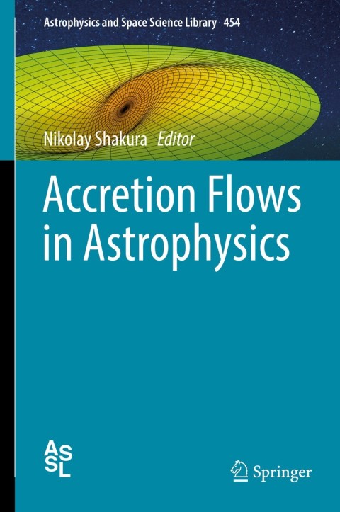 Cover image for book Accretion Flows in Astrophysics