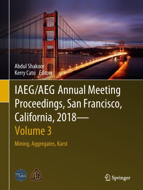 Cover image for book IAEG/AEG Annual Meeting Proceedings, San Francisco, California, 2018 - Volume 3