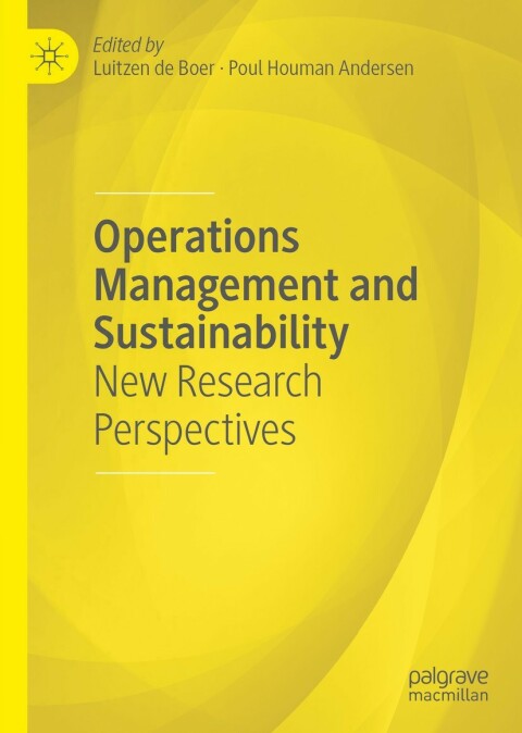 Cover image for book Operations Management and Sustainability
