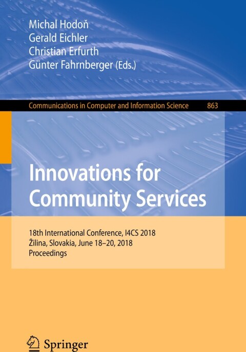 Cover image for book Innovations for Community Services