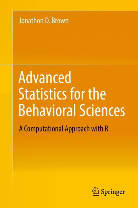 Cover image for book Advanced Statistics for the Behavioral Sciences