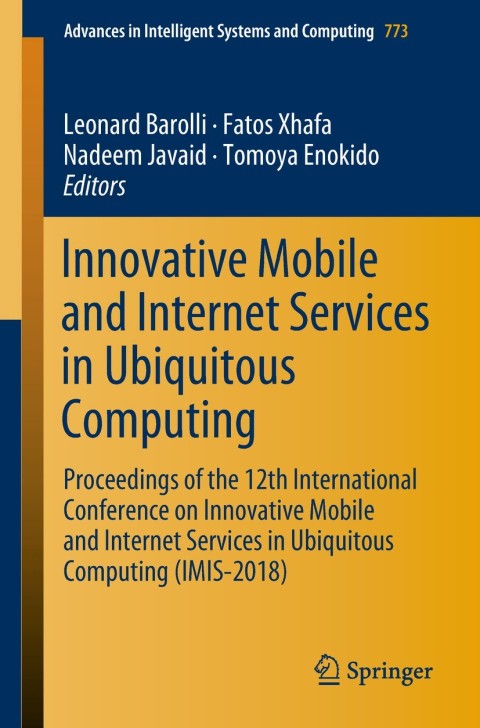Cover image for book Innovative Mobile and Internet Services in Ubiquitous Computing