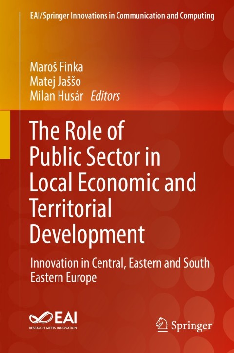 Cover image for book The Role of Public Sector in Local Economic and Territorial Development