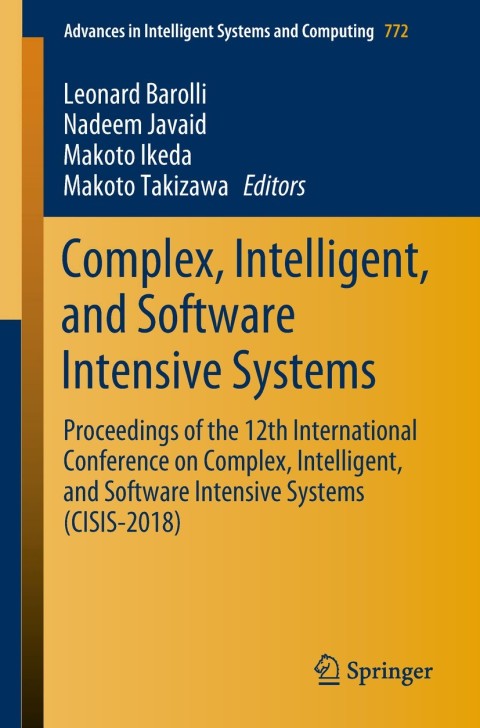 Cover image for book Complex, Intelligent, and Software Intensive Systems