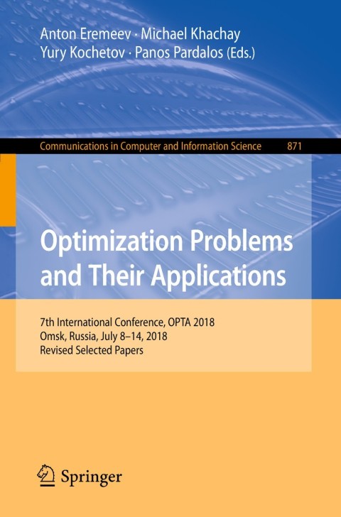 Cover image for book Optimization Problems and Their Applications