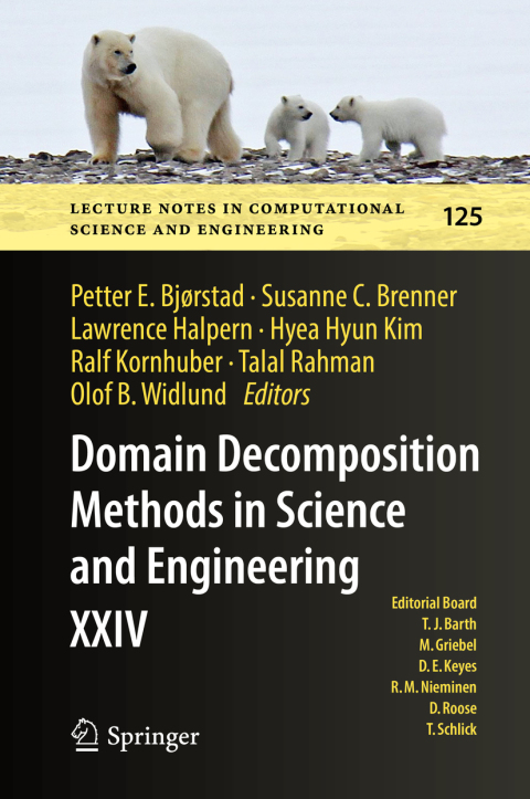 Cover image for book Domain Decomposition Methods in Science and Engineering XXIV