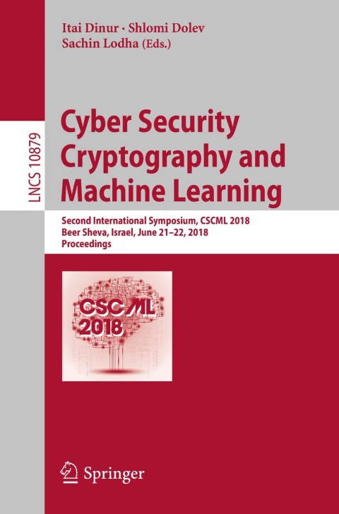 Cover image for book Cyber Security Cryptography and Machine Learning