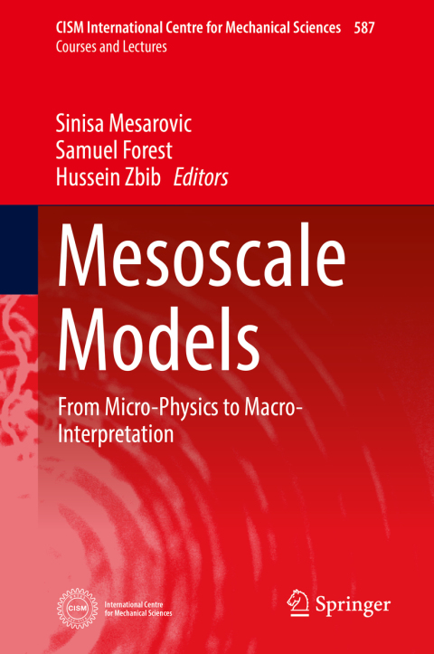 Cover image for book Mesoscale Models