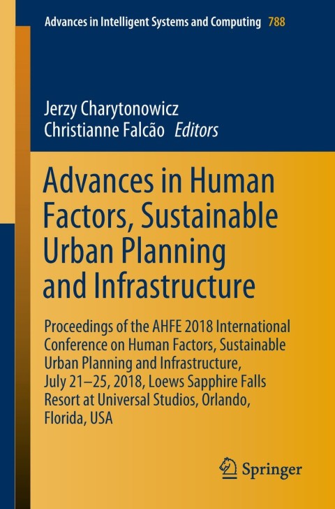 Cover image for book Advances in Human Factors, Sustainable Urban Planning and Infrastructure
