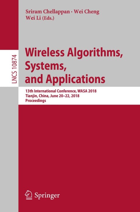 Cover image for book Wireless Algorithms, Systems, and Applications