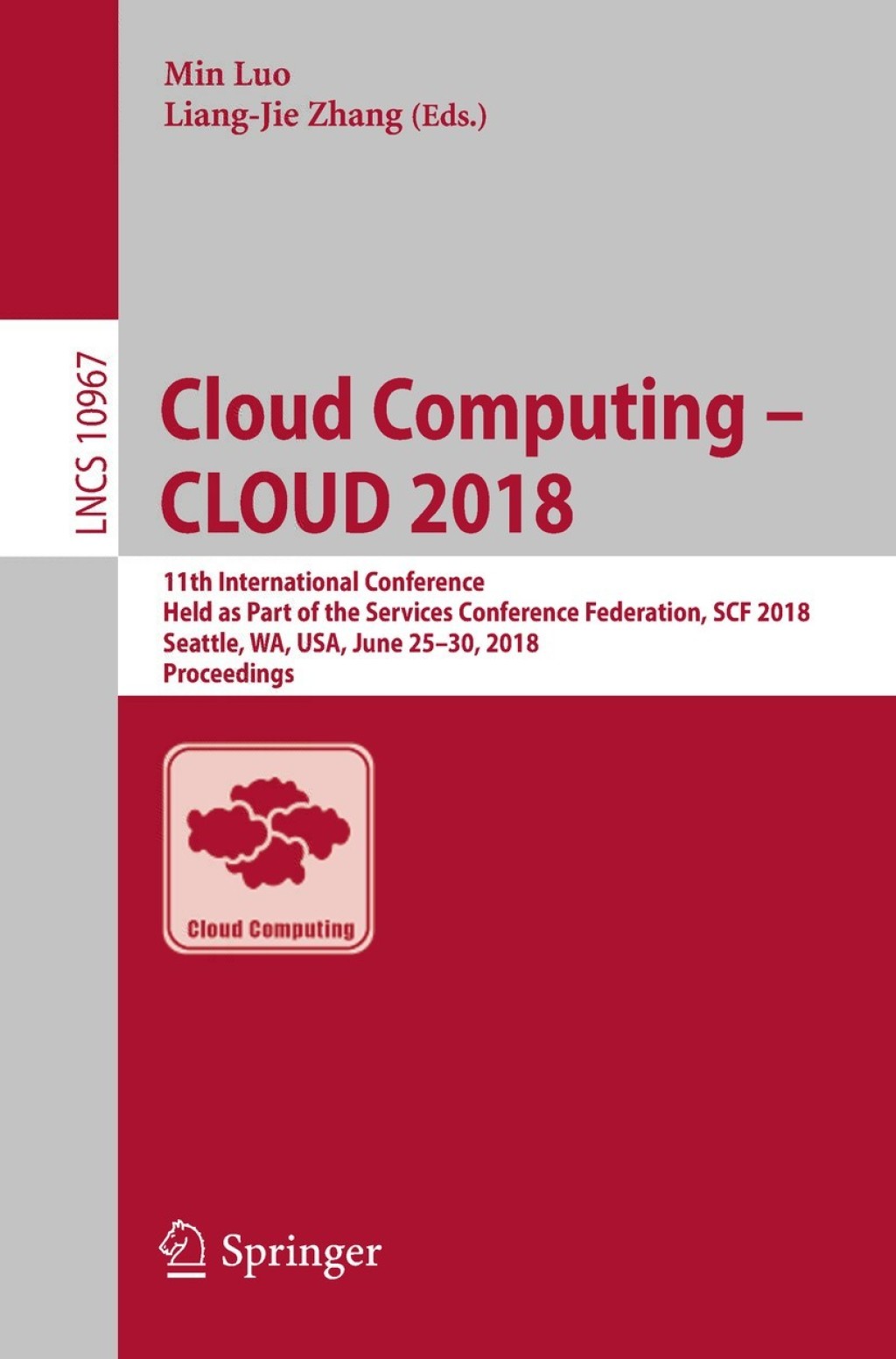 Cloud Computing â CLOUD 2018 (eBook)