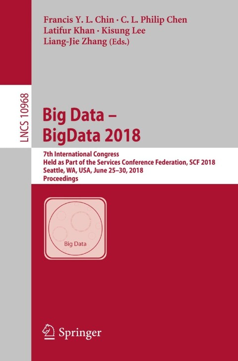 Cover image for book Big Data – BigData 2018