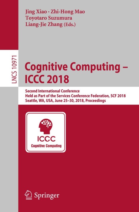 Cover image for book Cognitive Computing – ICCC 2018