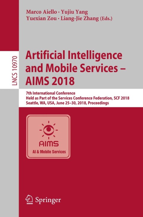 Cover image for book Artificial Intelligence and Mobile Services – AIMS 2018