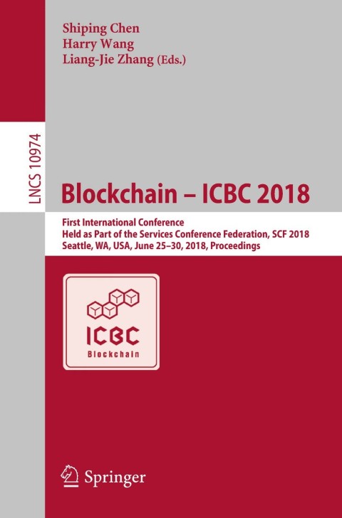 Cover image for book Blockchain – ICBC 2018