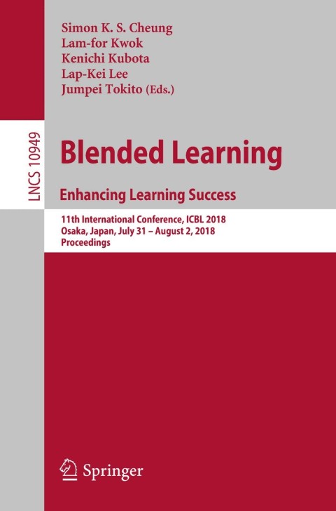 Cover image for book Blended Learning. Enhancing Learning Success