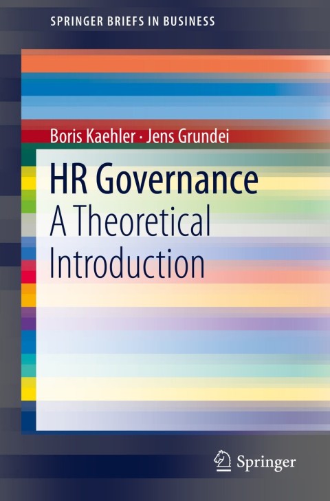 Cover image for book HR Governance