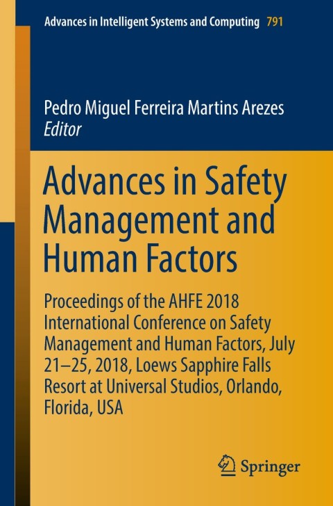 Cover image for book Advances in Safety Management and Human Factors