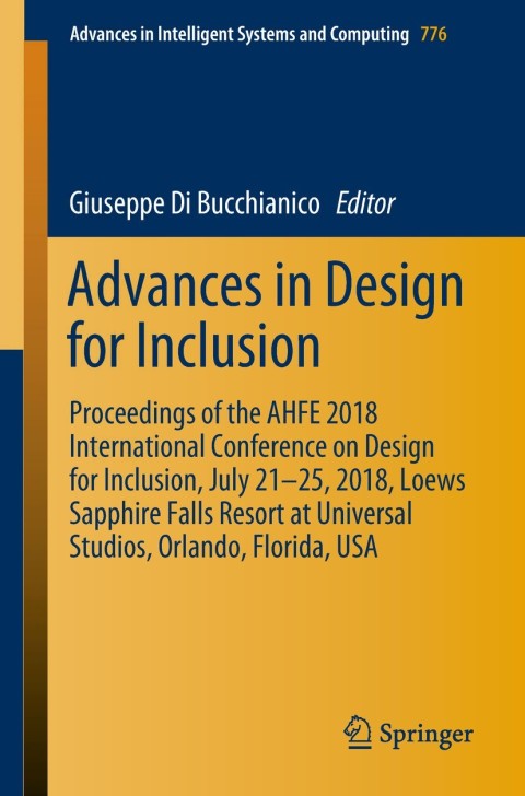 Cover image for book Advances in Design for Inclusion