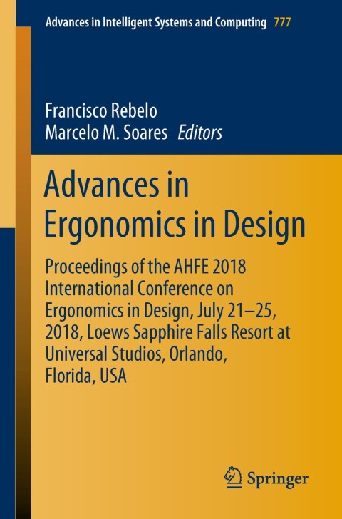 Cover image for book Advances in Ergonomics in Design