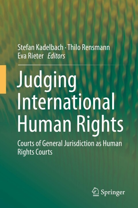 Cover image for book Judging International Human Rights