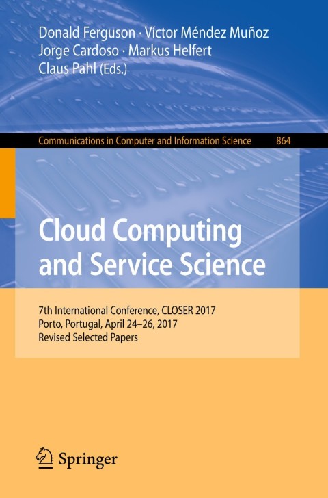 Cover image for book Cloud Computing and Service Science