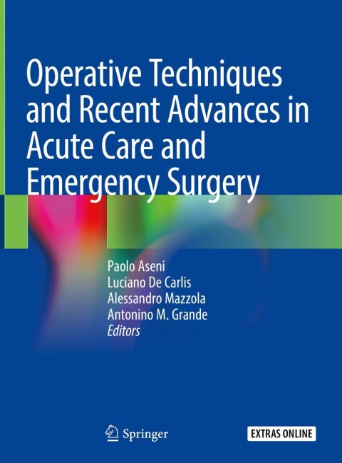 Cover image for book Operative Techniques and Recent Advances in Acute Care and Emergency Surgery