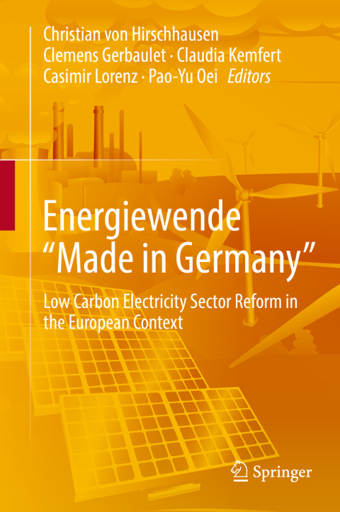 Cover image for book Energiewende "Made in Germany"