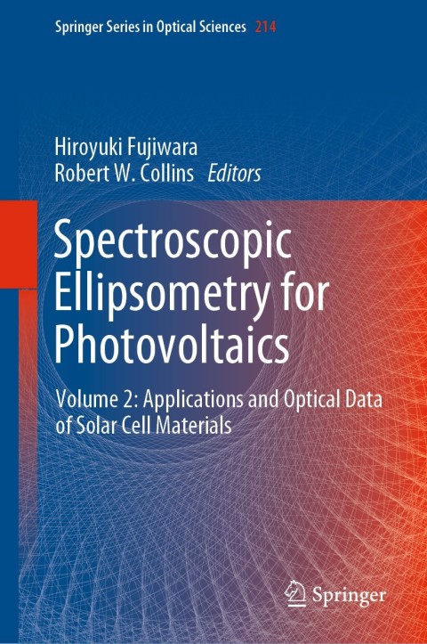 Cover image for book Spectroscopic Ellipsometry for Photovoltaics