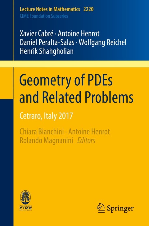 Cover image for book Geometry of PDEs and Related Problems