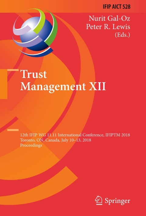 Cover image for book Trust Management XII