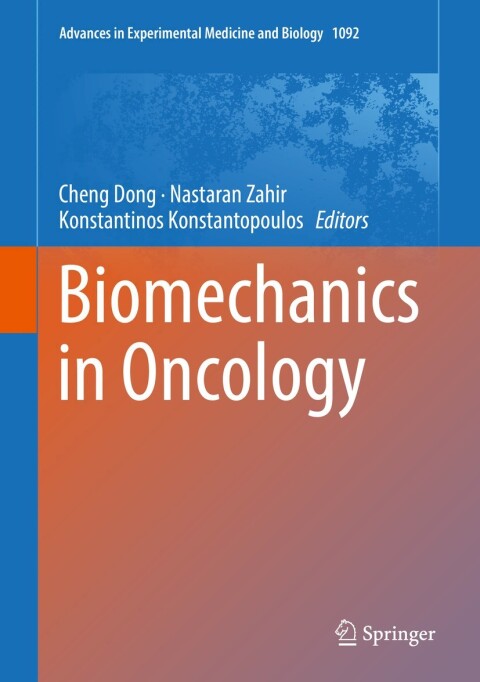 Cover image for book Biomechanics in Oncology