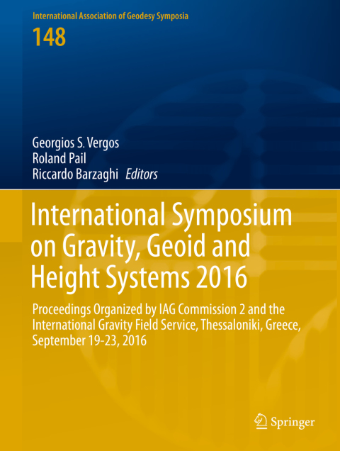Cover image for book International Symposium on Gravity, Geoid and Height Systems 2016