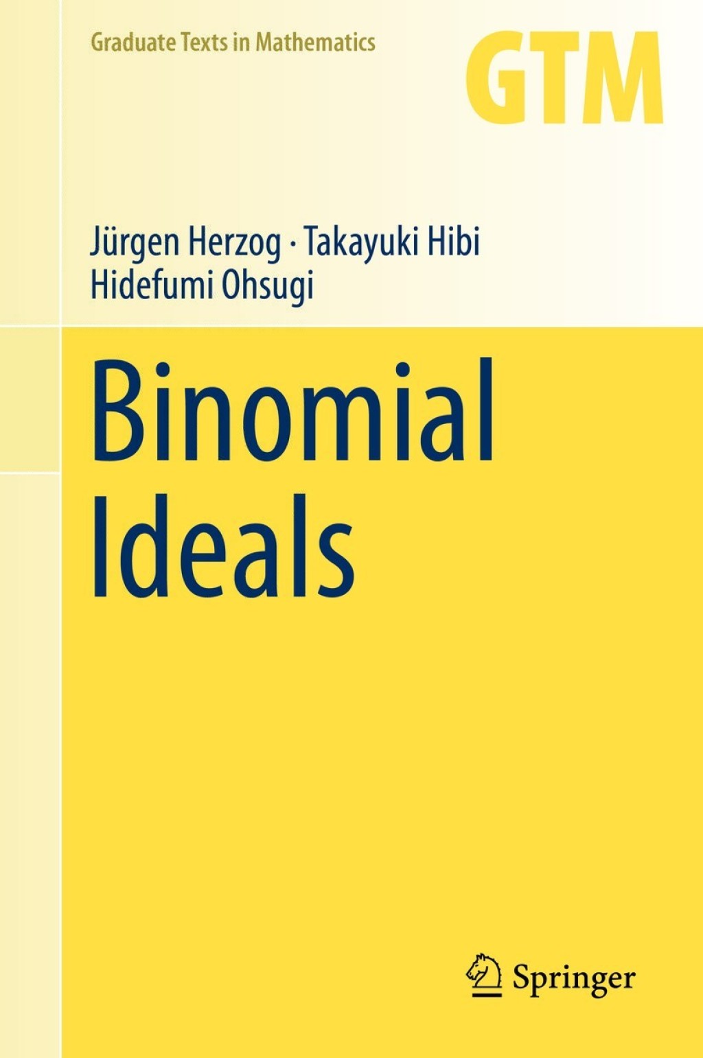 Binomial Ideals (eBook)